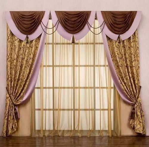 ວິທີການຂອງວິທີການທີ່ສວຍງາມ tying curtains