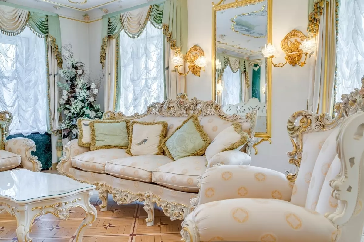 Het luxe appartement van Anastasia Volochkova in St. Petersburg voor 88 miljoen roebel. [Interior Review]