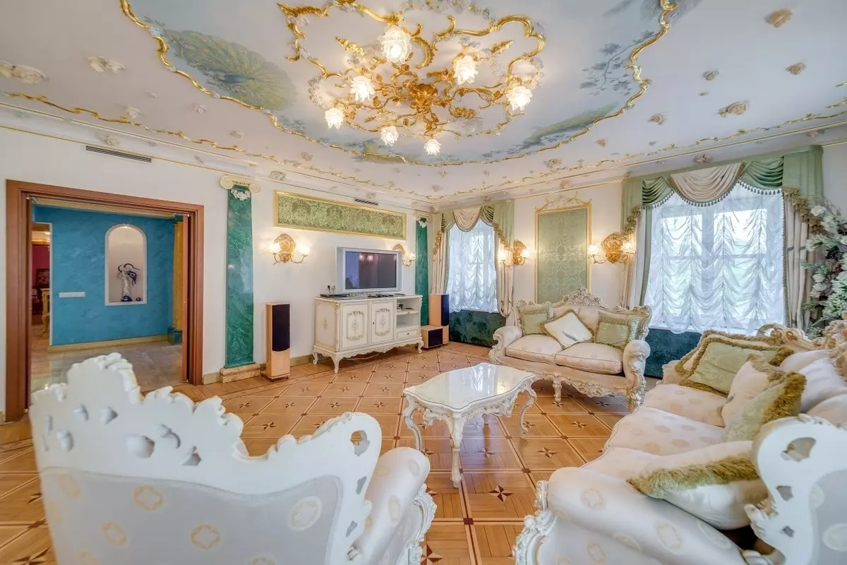 Het luxe appartement van Anastasia Volochkova in St. Petersburg voor 88 miljoen roebel. [Interior Review]