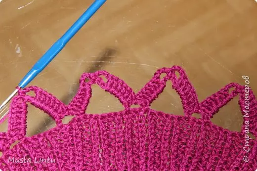 Crochet de malla de malla per a principiants amb esquemes i descripció