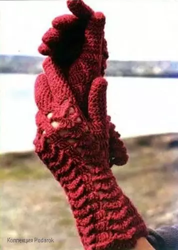 Crochet Gloves: Scheme and Description of the Workshop for beginners