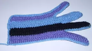 Mga guwantes sa Crochet: Scheme ug paghulagway sa workshop alang sa mga nagsugod