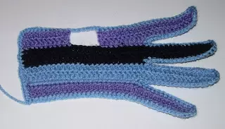 Sarung tangan crochet: Skema lan katrangan bab bengkel kanggo pamula