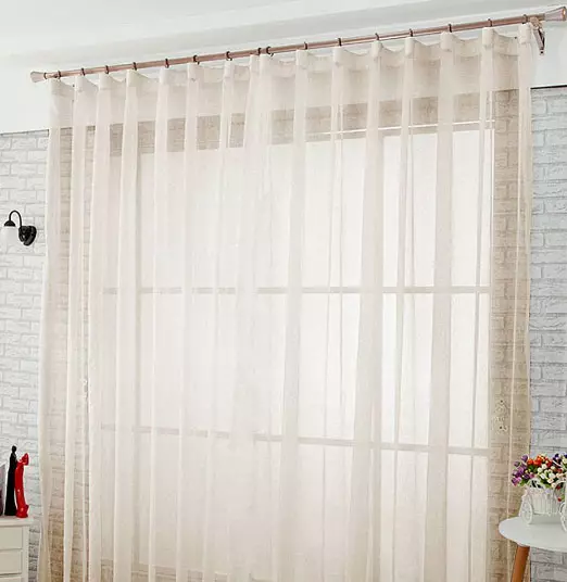 Cortinas y tul: Elija tonos de moda.