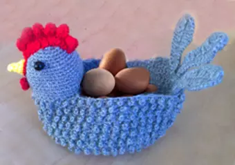 Easter Chicken Crochet: Master Class tare da tsare-kullewa da kwatancen