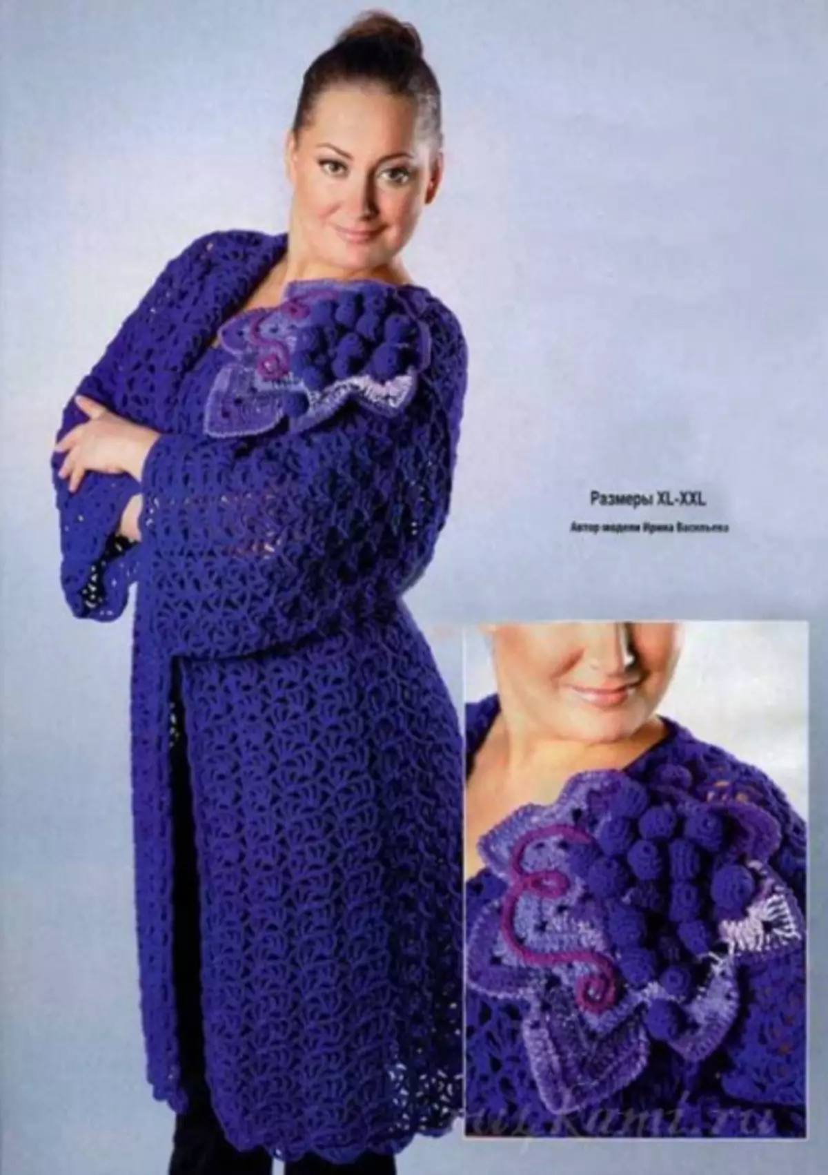 Crochet Coat: Skema dan deskripsi untuk pemula dengan foto dan video