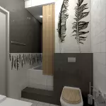 Baño 3 m2. - Diseño y diseño.