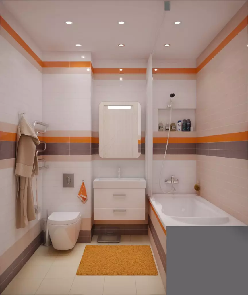 Badeværelse design 3 m sq m