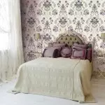 Moderne Wallpapers vir die slaapkamer - Skoonheids- en Comfort Woonstelle (+38 foto's)