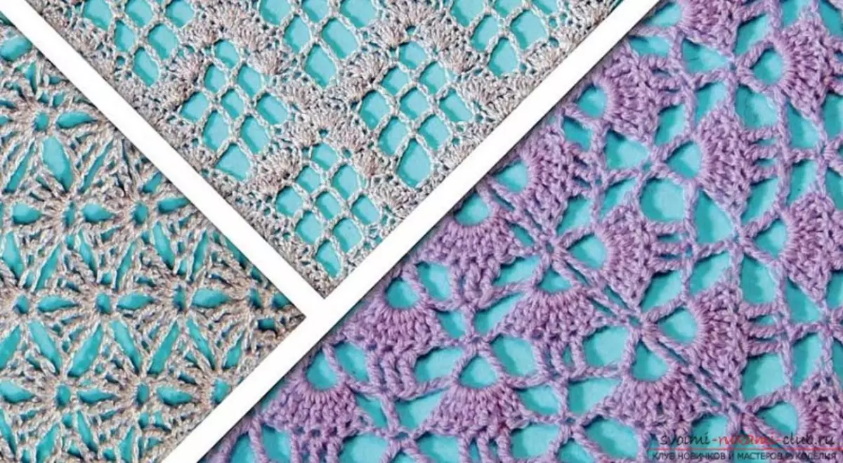 Crochet Makekerchief: Shema za početnike sa opis i video