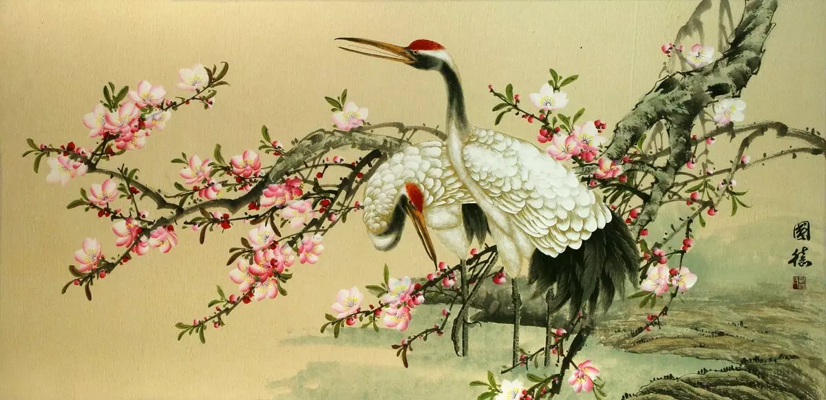 סמלים פנג שואי: ציפורים בבית