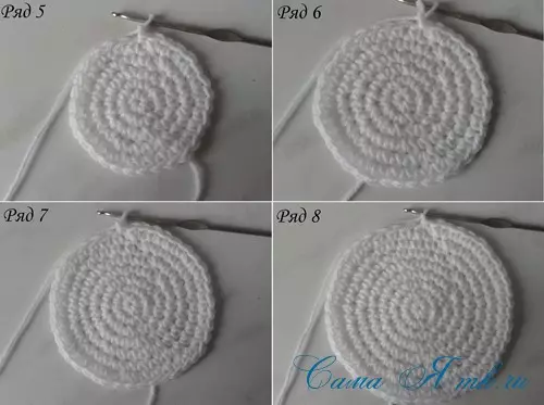 Snowman Crochet: اسڪيم ۽ تصويرون تصويرون ۽ وڊيوز سان