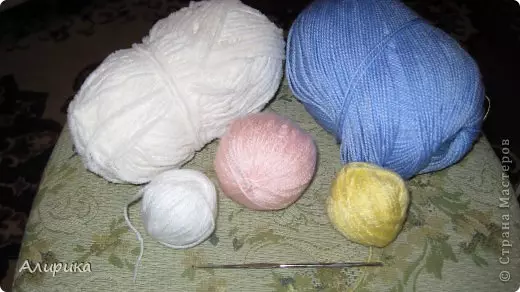 Цасны Maiden Crochet: схем, тайлбар бүхий мастер анги