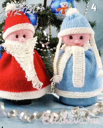 Snow Maiden Crochet: Majstra Klaso kun Skemoj kaj Priskribo