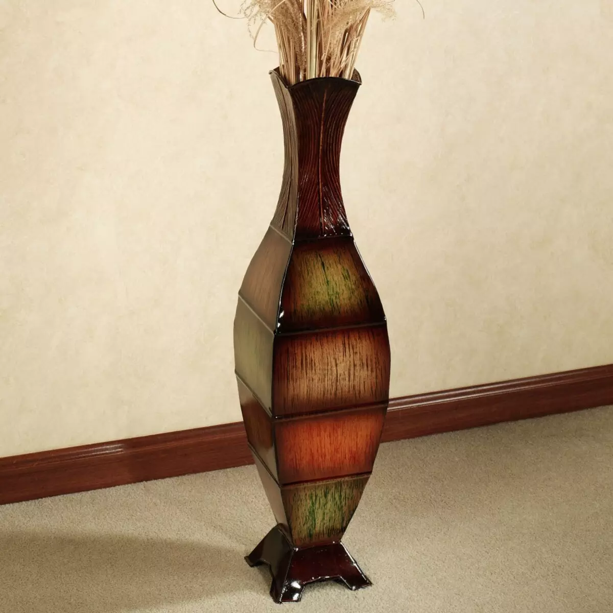 Váza venkovní dekorativní vysoká ruka