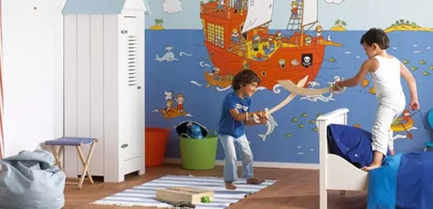10 ide baru cara menghias kamar anak-anak (50 foto)