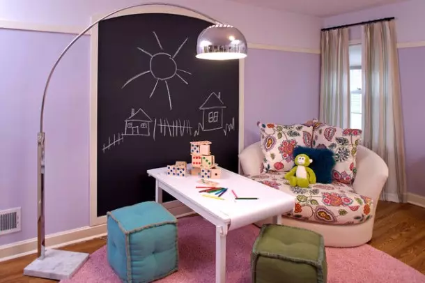 10 ide të reja Si të dekoroni dhomën e fëmijëve (50 foto)