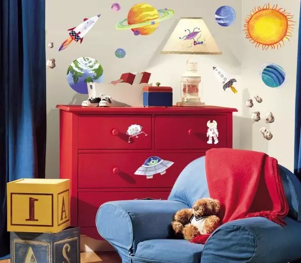 10 nye ideer, hvordan man kan dekorere børnenes værelse (50 billeder)