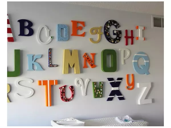 10 nuove idee Come decorare la stanza dei bambini (50 foto)
