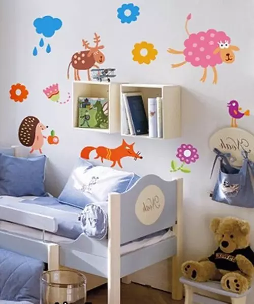 10 ახალი იდეები როგორ დაამშვენებს ბავშვთა ოთახი (50 ფოტო)