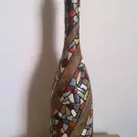 Decoración de botellas: decoupage, pintura, clase magistral (foto)