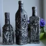 Bottle Decor: Decoupage, Maleri, Master Class (Foto)