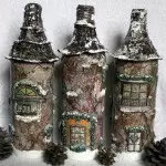 Bottle Decor: Decoupage, Maleri, Master Class (Foto)