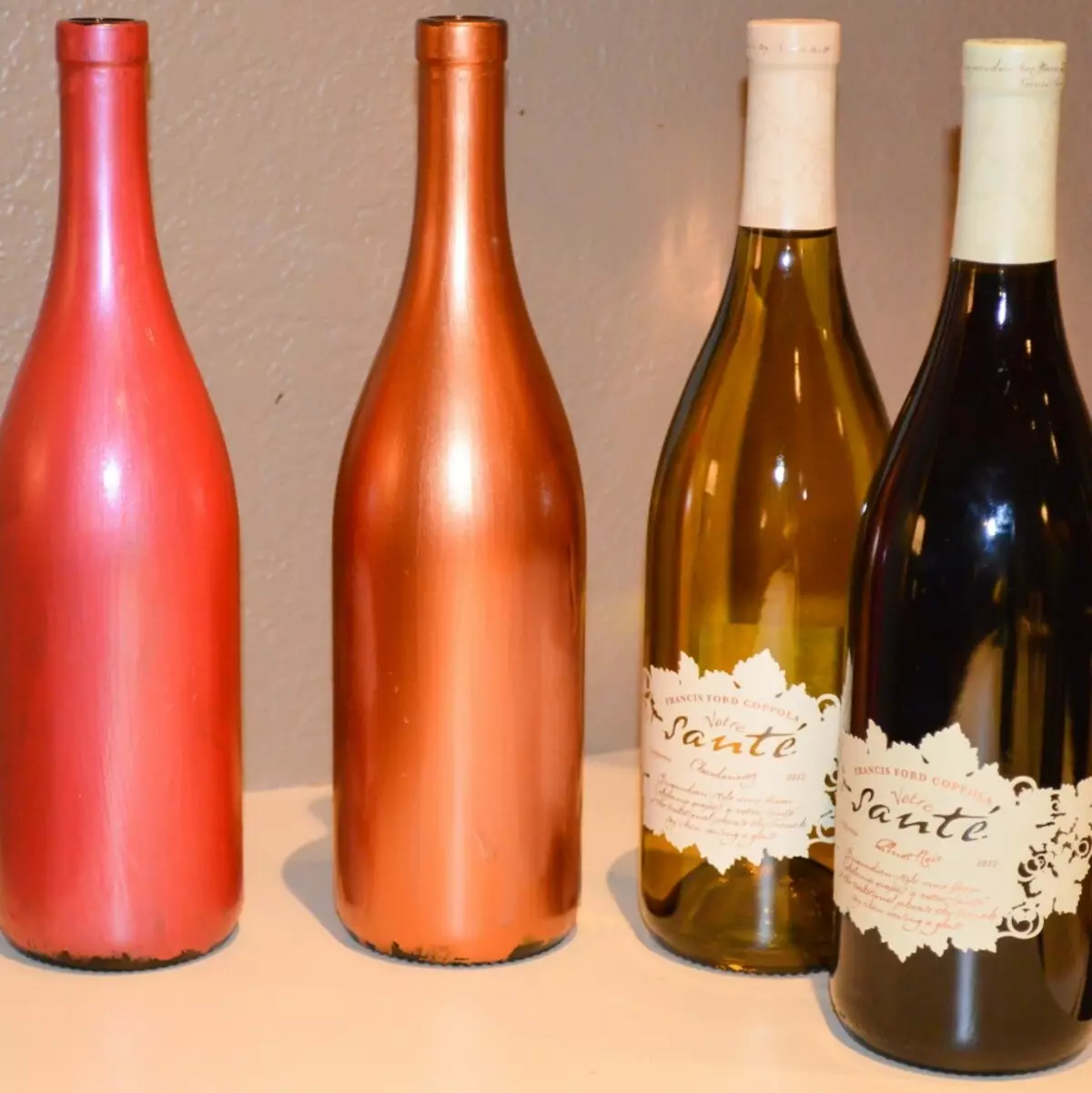 Decoupage Bottles
