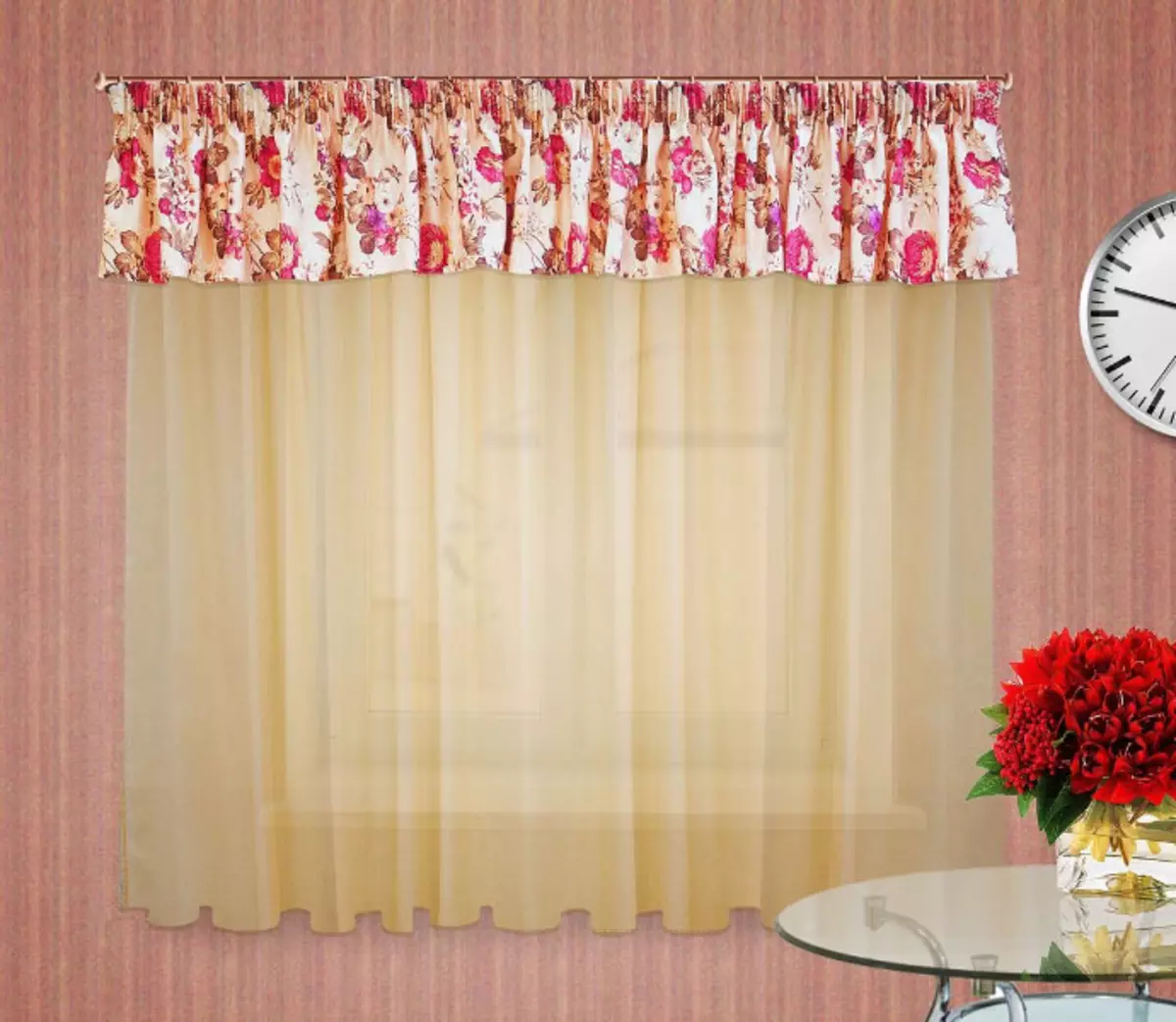 Hosteles MERK: Hvordan henge gardiner på et gardinbånd