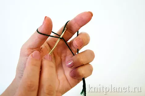 Sliding loop crochet para sa mga nagsisimula sa mga diagram at video.