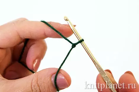Sliding loop crochet para sa mga nagsisimula sa mga diagram at video.