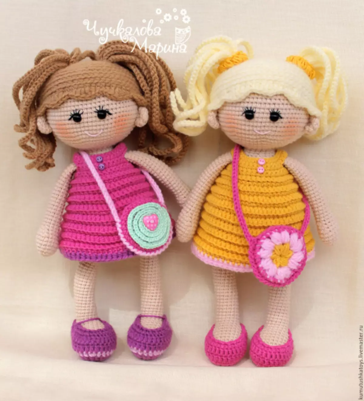 Boneka rajin sareng crochet: skéma sareng déskripsi pikeun pamula