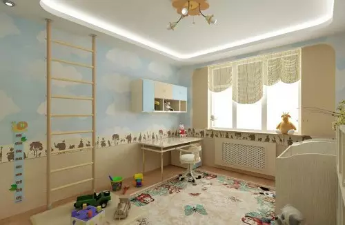 ख्रुश्चेव में बच्चों के कमरे का डिजाइन (45 फोटो)