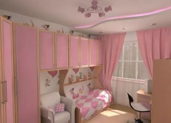 עיצוב חדר הילדים בח'רושצ'וב (45 תמונות)