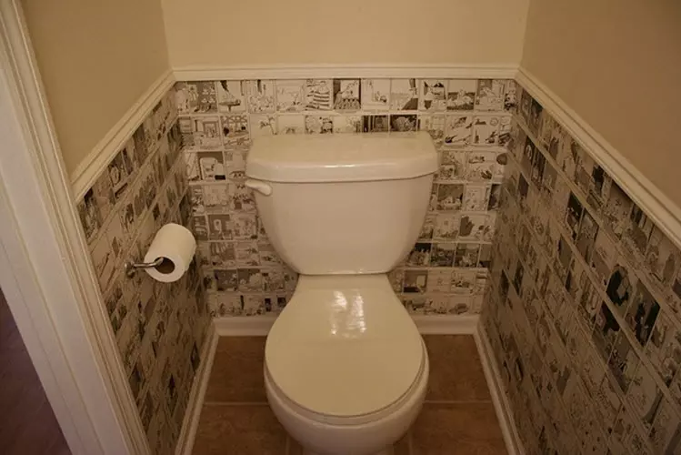 Malý toaletní design