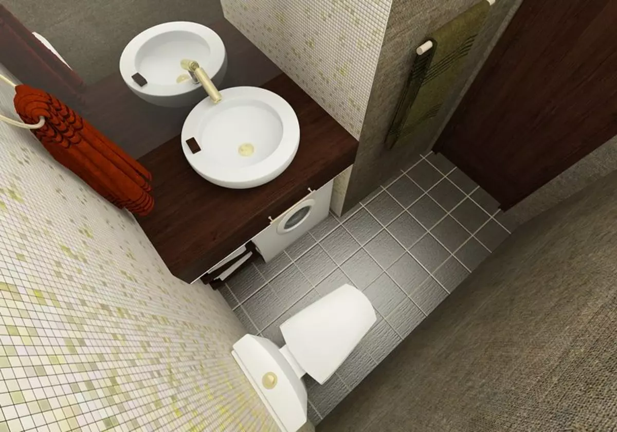 طراحی توالت کوچک