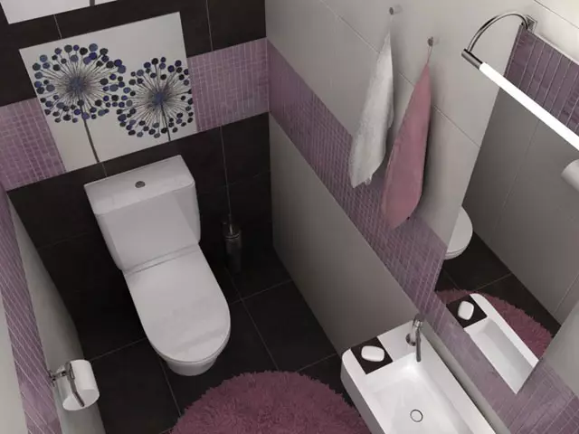 Дызайн туалета маленькага памеру