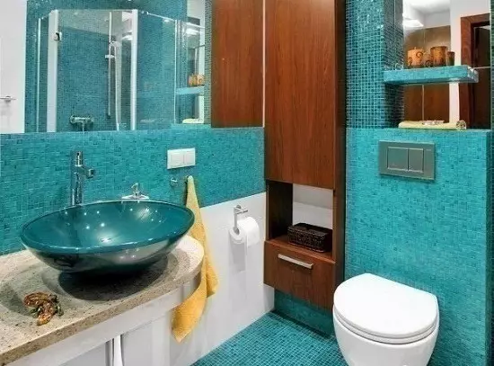 Malý toaletný dizajn