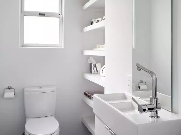 Wenig WC-Design