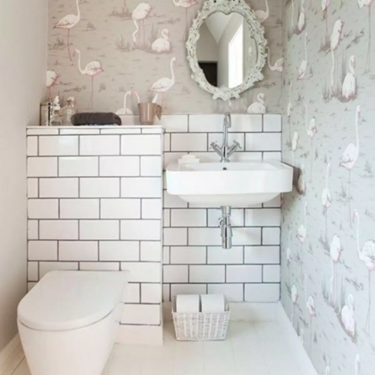 Wallpaper тоалет Дизајн