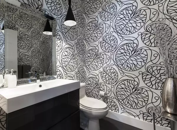 Wallpaper Toilette Design