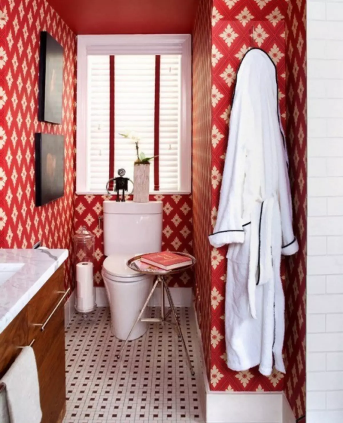 Wallpaper Toilette Design