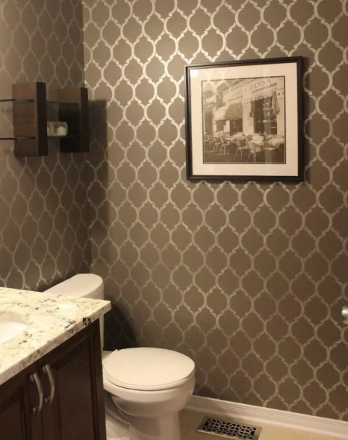 Wallpaper Design de toaletă