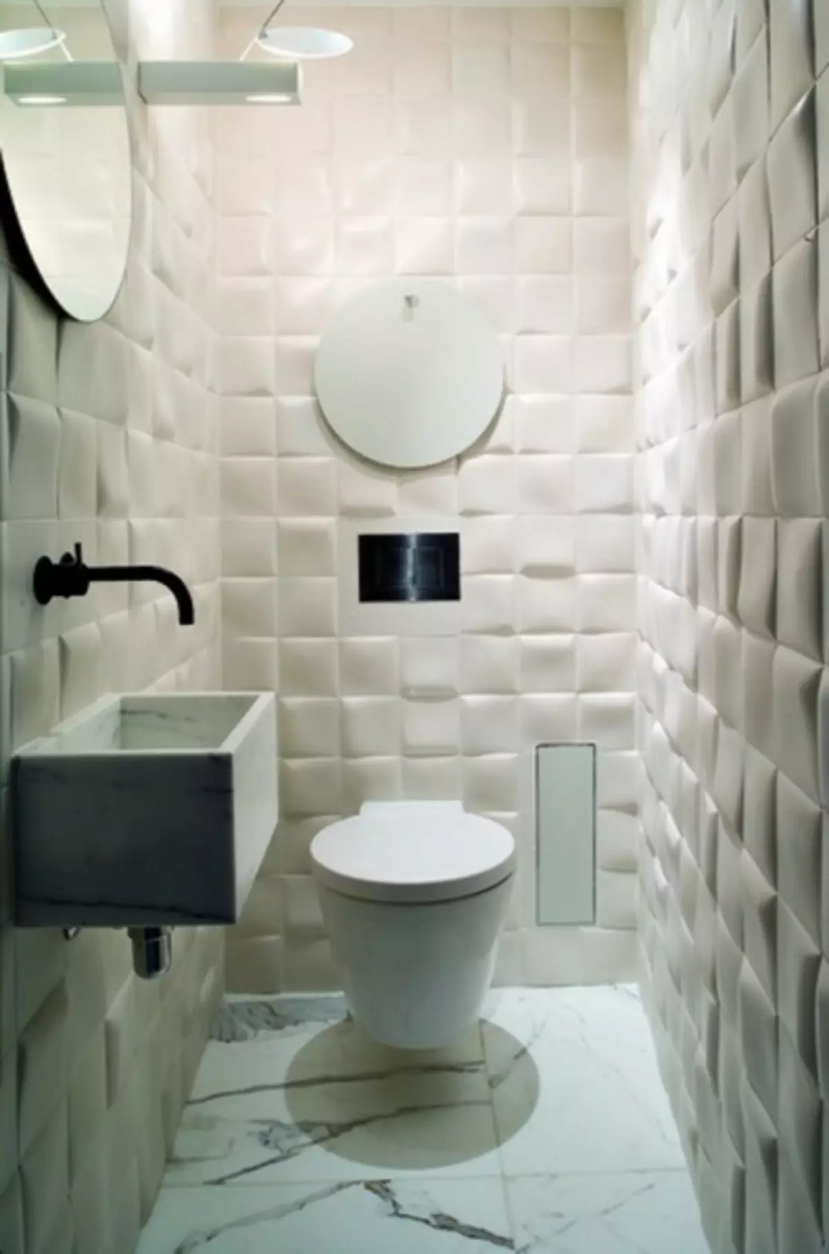 Reparation och design av toalett i Khrusjtjov (55 bilder)