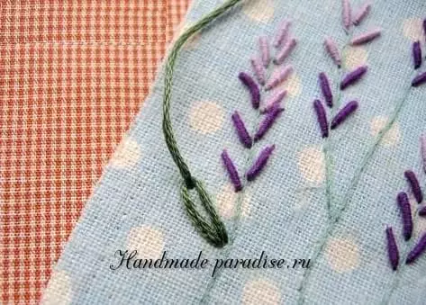 কিভাবে একটি ল্যাভেন্ডার embroider। মাস্টার ক্লাস