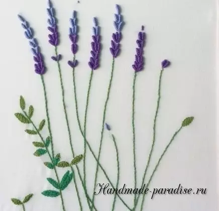 Lavanda qanday kashtadir. Master-klass