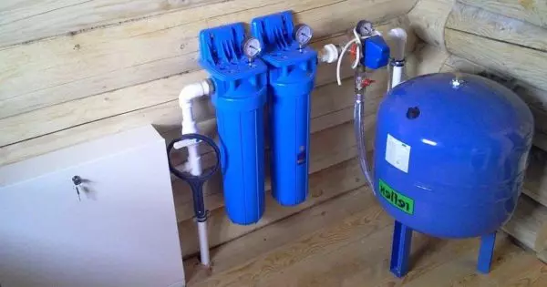 Hydroaccumulátor csatlakoztatása a vízellátó rendszerhez