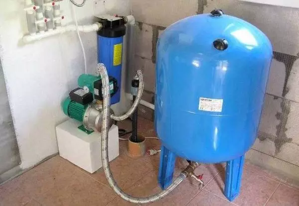 Ako pripojiť hydroakumulátor na vodovodný systém