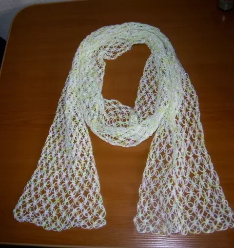 Solomon Crochet Knot: Scéimeanna Shawl le físeáin agus grianghraif