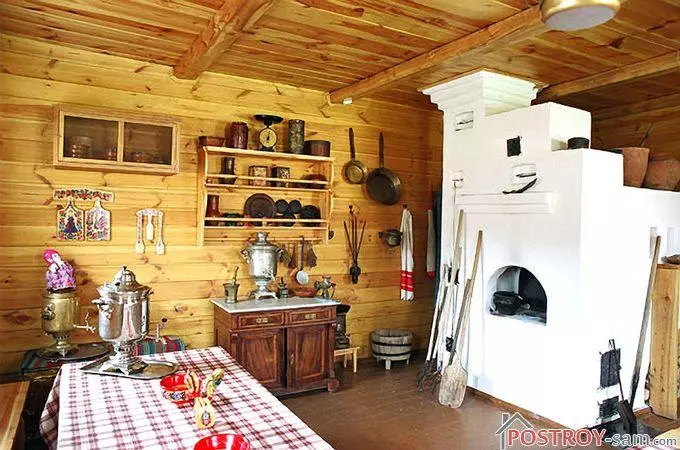 Kuhinja v rustikalnem slogu - oblikovanje, dekoracija, fotografija